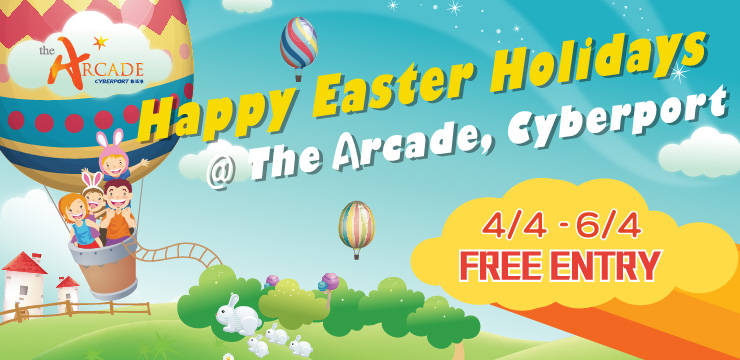 News partenaire : Venez fêter Pâques en famille à l’Arcade!