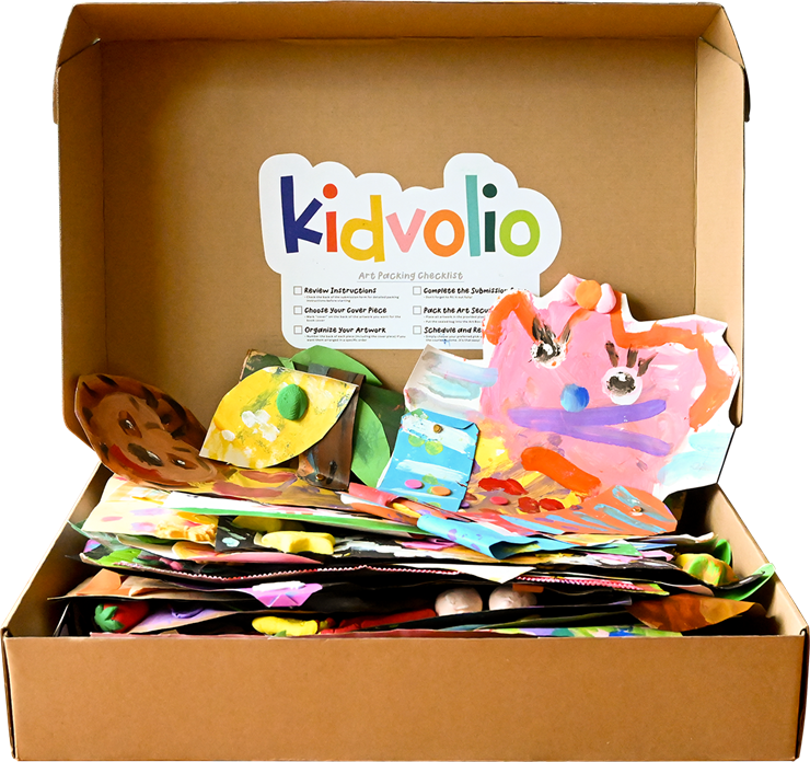 Que faire de toutes les œuvres d’art de vos enfants ? Découvrez Kidvolio