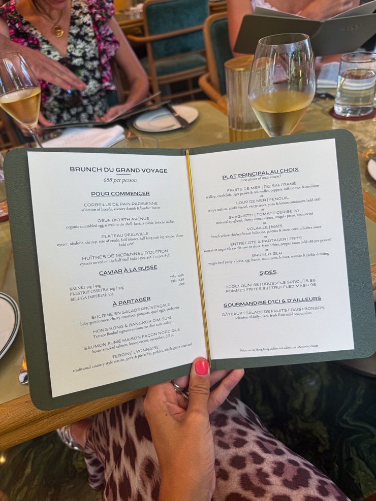 Terrace Boulud vient de lancer son brunch, et j’étais parmi les premières à le tester